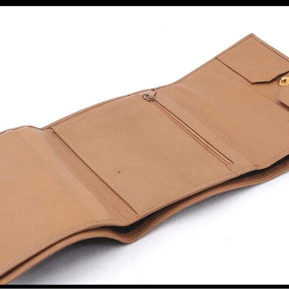 Authentic Celine Canvas Leather Trim Wallet - Picture 4 of 6